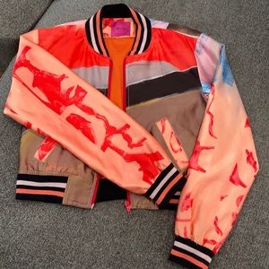 Save The Queen Italian Bomber Jacket Marco Fantini